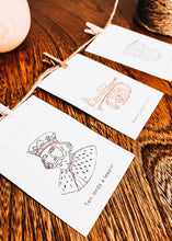 Load image into Gallery viewer, 12 days of christmas flashcards