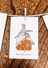 Load image into Gallery viewer, 12 days of christmas flashcards