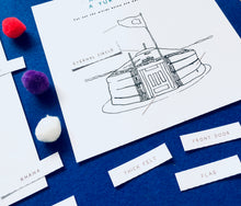 Load image into Gallery viewer, Anatomy of a Ger and Yurt | Montessori