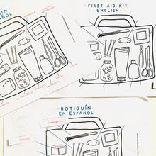 Load image into Gallery viewer, Spanish and English First Aid Kit Home education printable | Homeschool Montessori learning resource