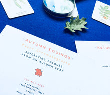 Load image into Gallery viewer, STEM Autumn Equinox | Paper Chromatography Home Education