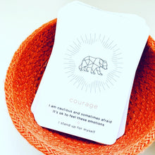 Load image into Gallery viewer, Yoga, Chakra, Intention and affirmation meditation cards for children
