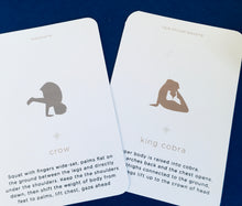 Load image into Gallery viewer, Yoga and Intention and affirmation meditation cards for children