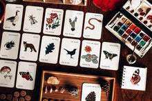 Load image into Gallery viewer, Spanish and English Nature flashcards | Homeschool | Montessori Home education