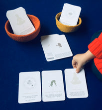 Load image into Gallery viewer, Yoga, Chakra, Intention and affirmation meditation cards for children