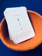 Load image into Gallery viewer, Chakra meditation cards for children