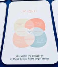 Load image into Gallery viewer, Ikigai mindfulness activity cards