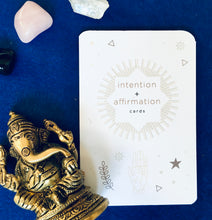 Load image into Gallery viewer, Intention and affirmation meditation cards for children