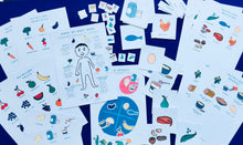 Load image into Gallery viewer, Spanish English Nutrition Homeschool | Home education Montessori printable