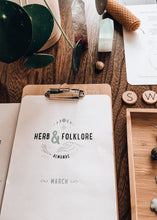 Load image into Gallery viewer, Herb and Folklore March Sweet Violet