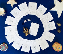 Load image into Gallery viewer, Intention and affirmation meditation cards for children