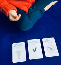 Load image into Gallery viewer, Yoga, Chakra, Intention and affirmation meditation cards for children