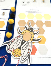 Load image into Gallery viewer, Bees in autumn homeschool printable