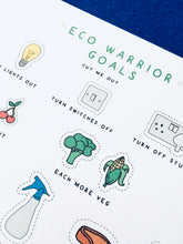 Load image into Gallery viewer, Eco Warrior Goals Phenology Wheel