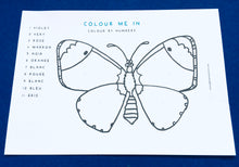 Load image into Gallery viewer, French English Colours translation printable | Homeschool | Montessori Home education