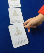Load image into Gallery viewer, Chakra meditation cards for children