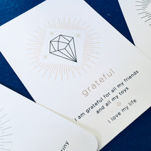 Load image into Gallery viewer, Intention and affirmation meditation cards for children