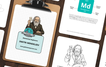 Load image into Gallery viewer, Dimitri Mendeleev study unit
