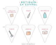 Spanish First Aid Bunting