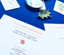 Load image into Gallery viewer, STEM Autumn Equinox | Paper Chromatography Home Education
