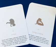 Load image into Gallery viewer, Yoga and Intention and affirmation meditation cards for children

