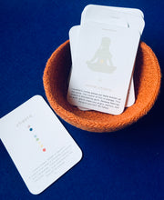 Load image into Gallery viewer, Yoga, Chakra, Intention and affirmation meditation cards for children
