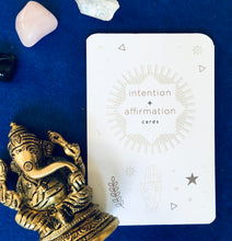 Load image into Gallery viewer, Intention and affirmation meditation cards for children
