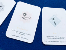 Load image into Gallery viewer, Intention and affirmation meditation cards for children extension pack
