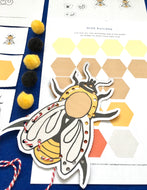 Bees in autumn homeschool printable