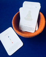 Chakra meditation cards for children